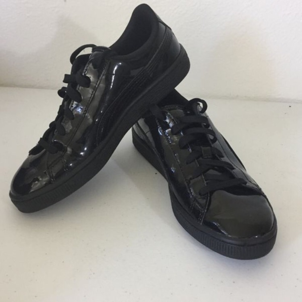 Black Patent Leather Pumas ❗️BRAND NEW❗️